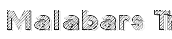 Malabars-Tryout font